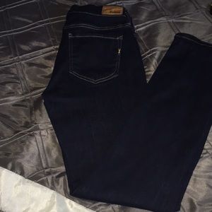 Express jeans skinny mid rise